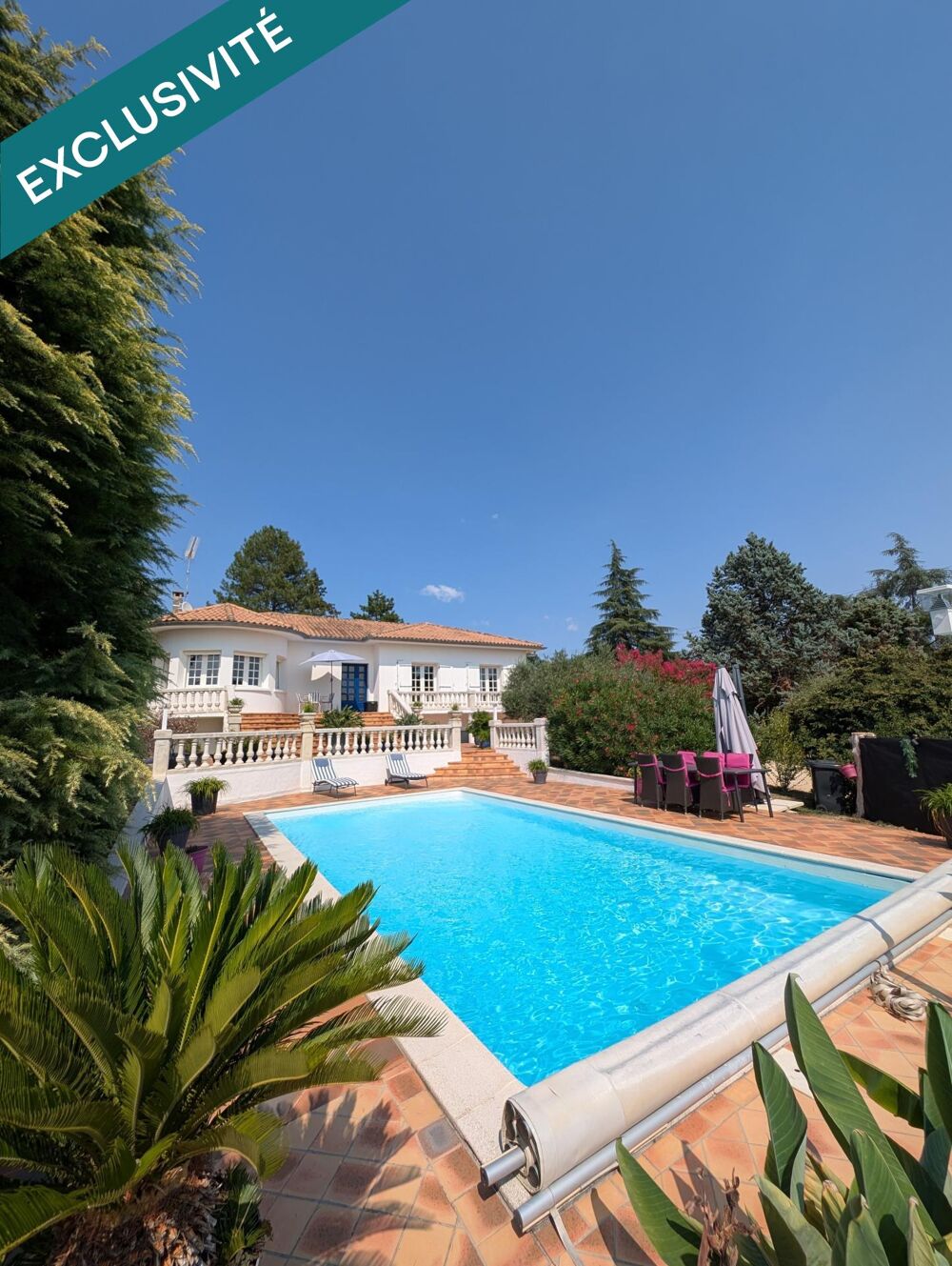 Vente Maison Maison de charme de 209m2 avec piscine et vue dominante sur les hauteurs d'Agen Foulayronnes