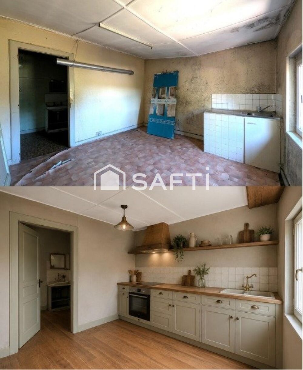 Vente Maison Maison 166m² sur terrain d'environ 524m² Les aynans