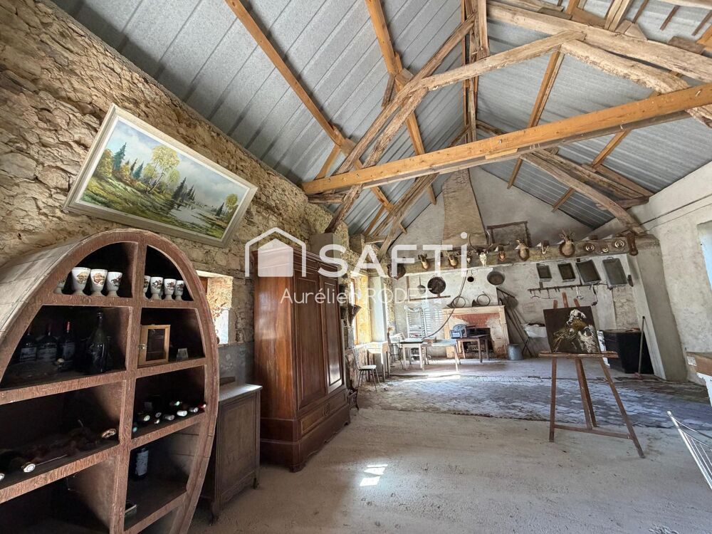 Vente Maison Ancien Moulin, sur propriété avec étangs et bois. Meunet-sur-vatan
