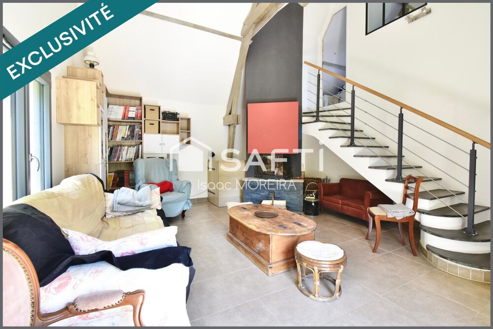 Vente Maison Propriété 5/6 chambres avec grand jardin, sous-sol et garage Houdan