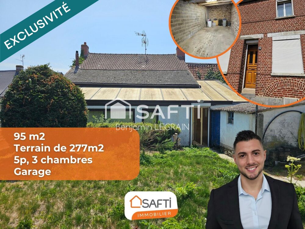 Maison semi-individuelle à rénover