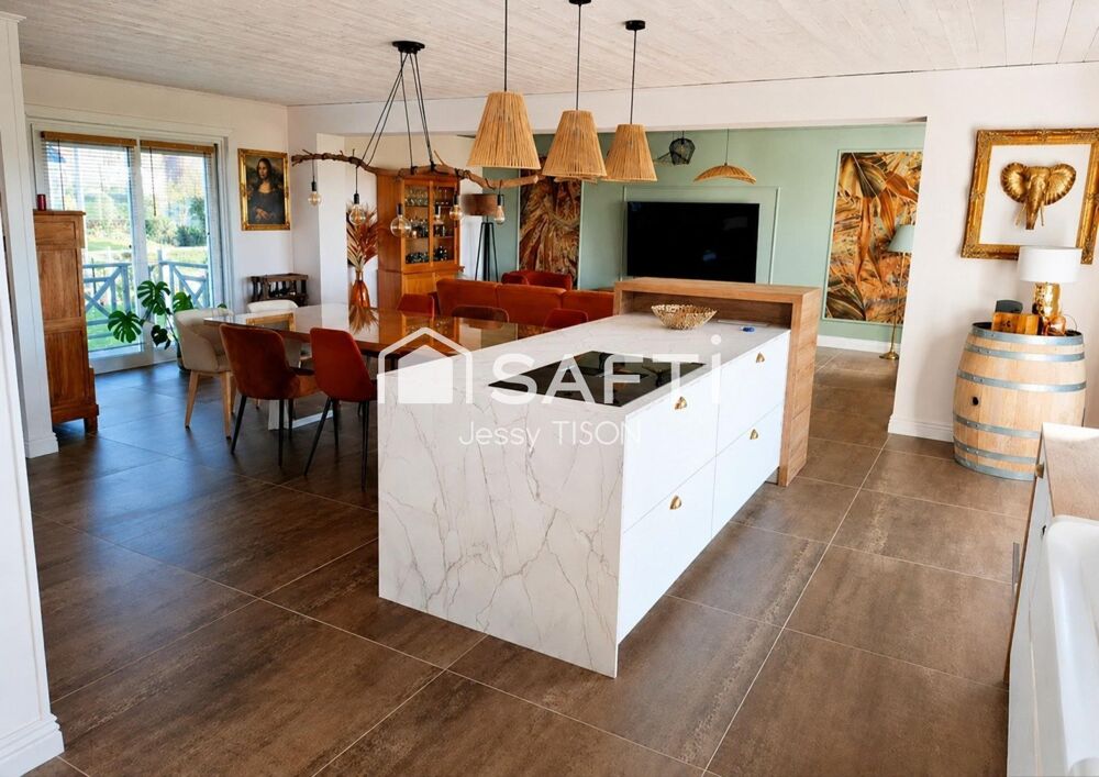 Plain-pied surélevé de 175 m²