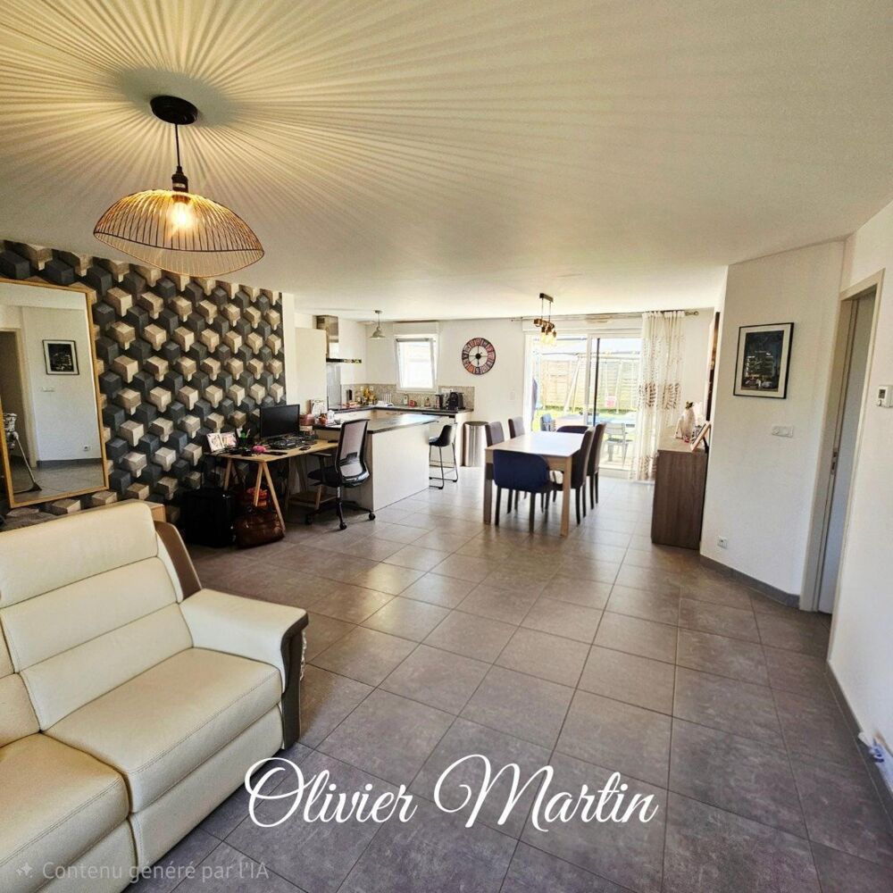 Maison individuelle de plain-pied de 2018 - 90 m² - Parcelle 455 m²