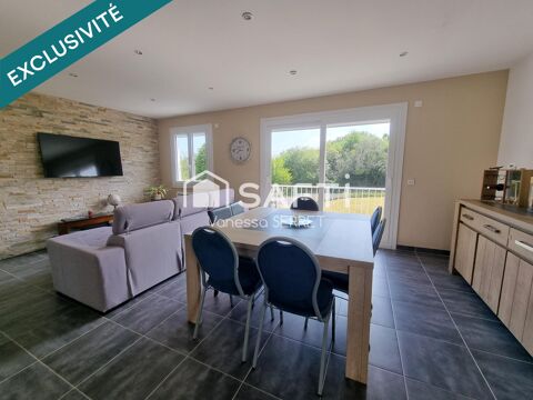   Maison de plain-pied avec sous-sol complet  entirement rnove  Saint-Laurent-sur-Mer Maison - 3 pice(s) - 70 m