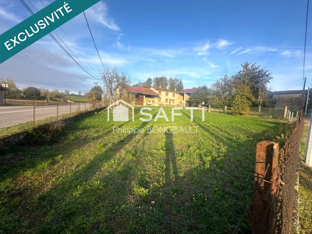 Vente Terrain Saint-Agnin-sur-Bion – Terrain à bâtir de 789 m², libre de constructeur Saint-agnin-sur-bion