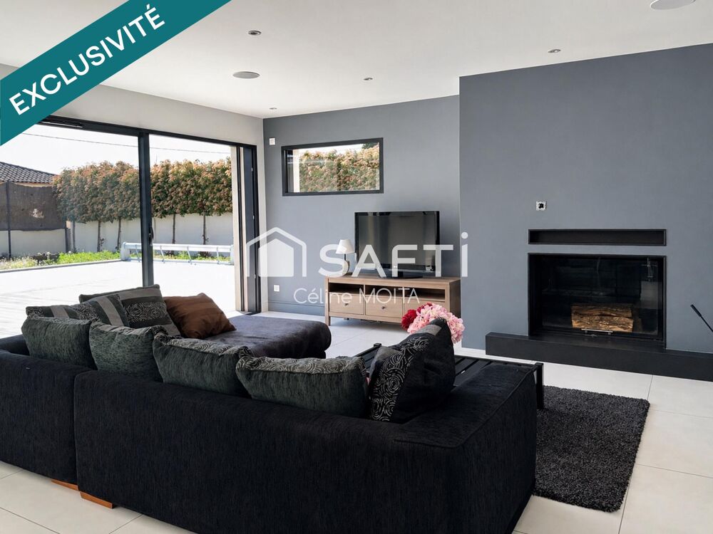 Villa darchitecte 273m² à Ruy-Montceau