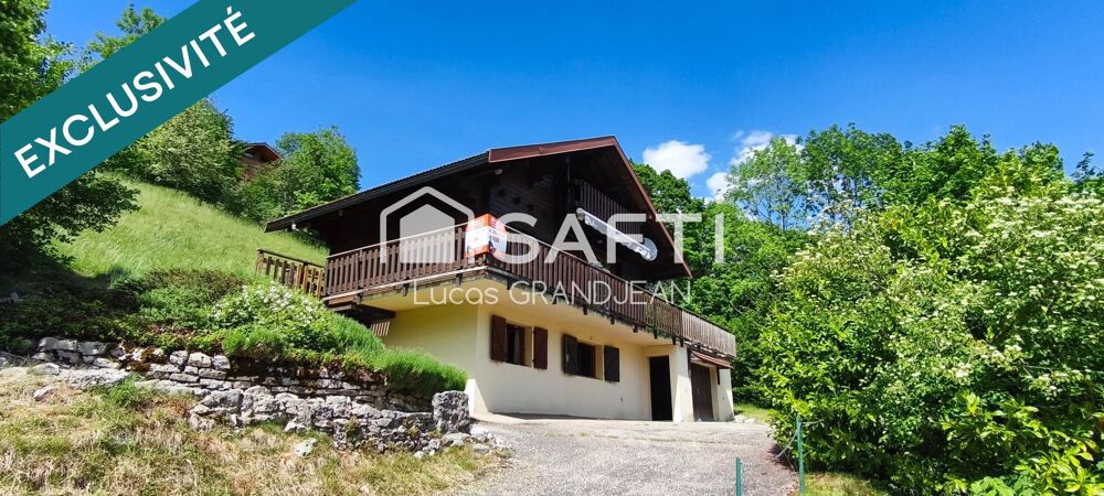Chalet jurassien plein sud avec vue ouverte