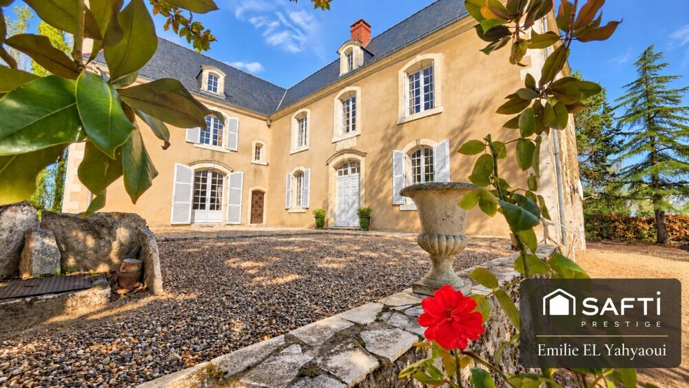 Vente Maison ANCIEN PRIEURÉ DES XVe ET XVIIIe SIÈCLES - UNE DEMEURE DE CARACTÈRE SUR 6,72 HECTARES Jumelles