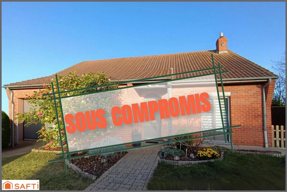 Vente Maison Maison individuelle semi-plain-pied 110 m² – Secteur résidentiel calme proche Valenciennes & Belgique Saultain