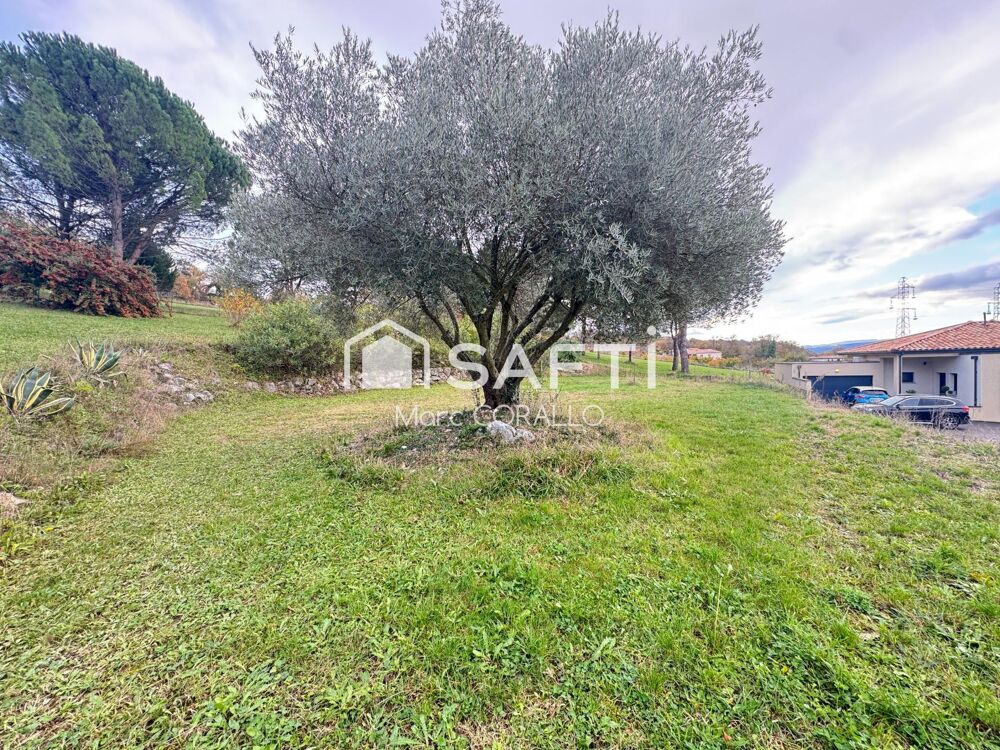 Vente Terrain Terrain 1 022 m² proche Valence TGV, viabilisé. Chateauneuf-sur-isere