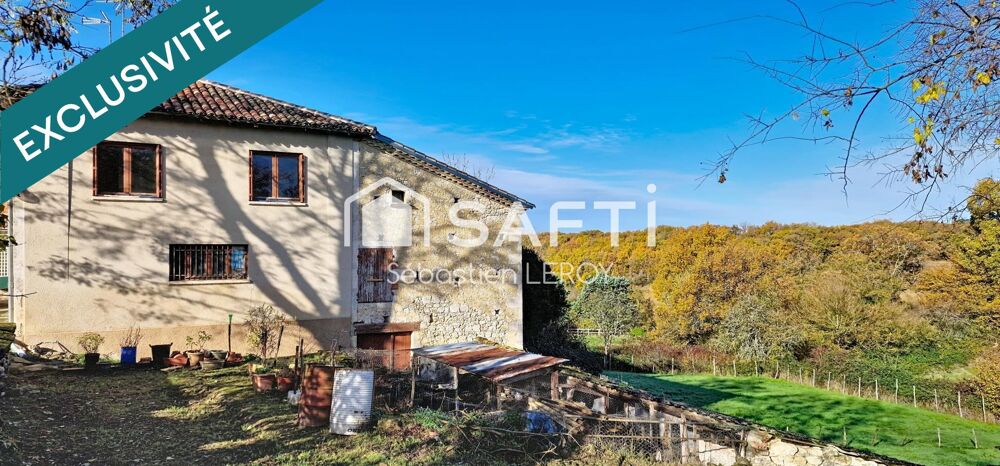 Maison à rénover au calme.