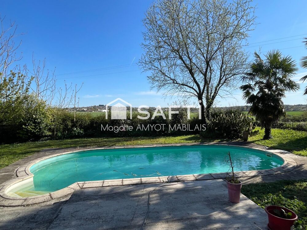 Demeure de caractère, 370 m², piscine et 5 191 m² sans vis-à-vis