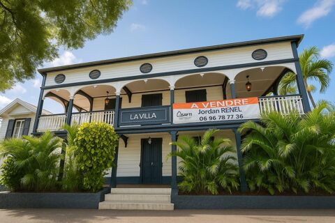 Une villa créole au charme colonial sur la route de Didier. 1420000 97200 Fort-de-france