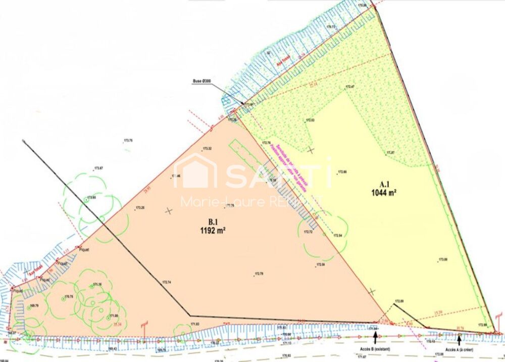 Vente Terrain Terrain plat - Bien placé - Environnement campagne - Axe Graulhet - Réalmont Montdragon