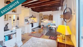 Vente Appartement PARIS 19E – Appartement de 40,8 m² rénové par architecte – Vue sur les Buttes-Chaumont Paris 19