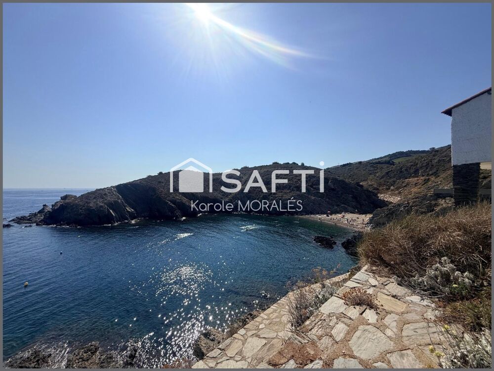 Vente Maison BANYULS-SUR-MER, VILLA, VUE BAIE ET CAP BEART,2 MIN D UNE BELLE CRIQUE Banyuls-sur-mer