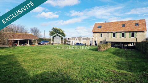   Propri�t� en pierre -Maison + appartement -233m2 - 4 � 7 chambres � 1 minute de Merville Franceville Plage Maison - 9 pi�ce(s) - 233 m�