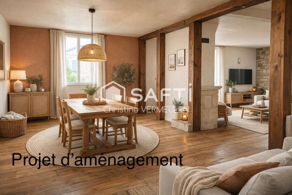 Vente Maison Maison familiale à rénover -125m2 - 4 chambres Saint-martin-de-la-lieue