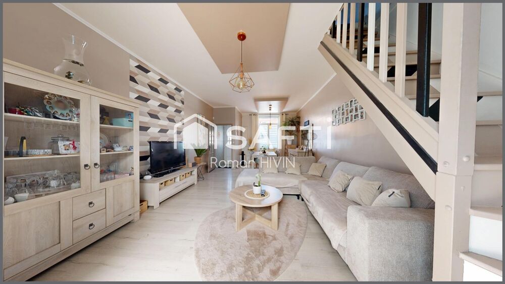 Maison familiale avec 4 chambres et jardin