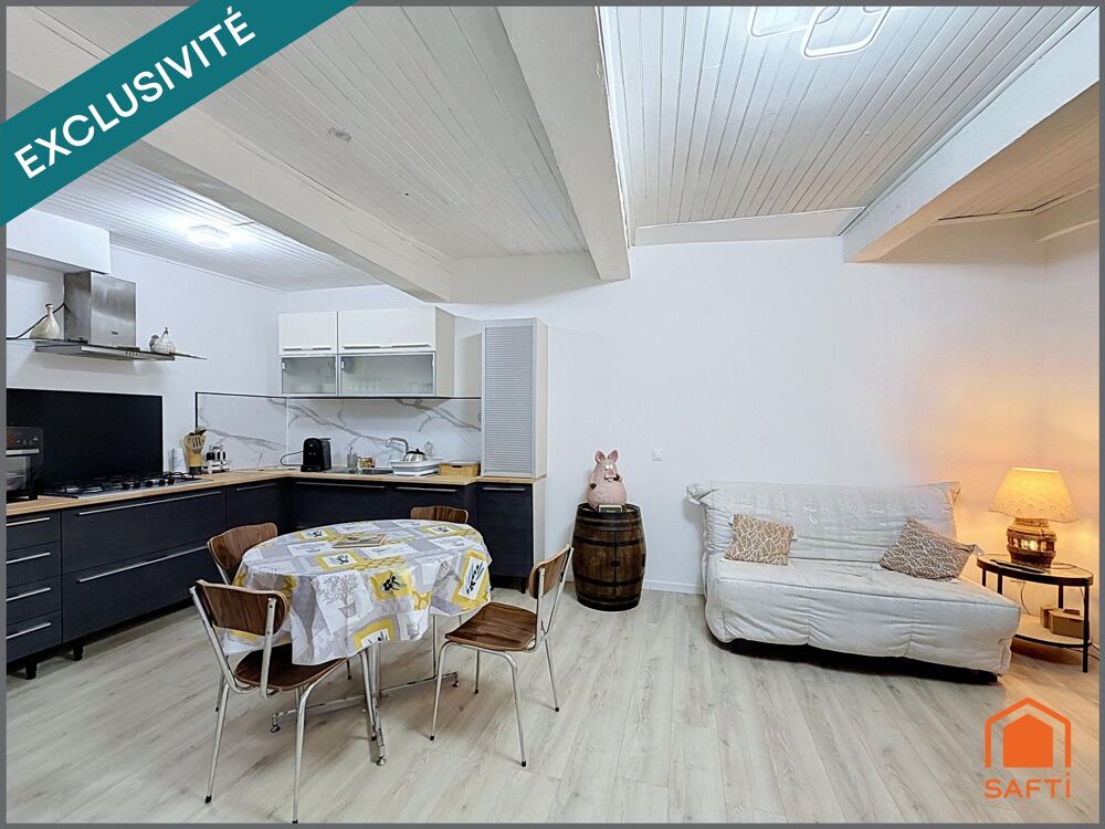 Maison de village de 78m² sur 2 étages totalement rénovée