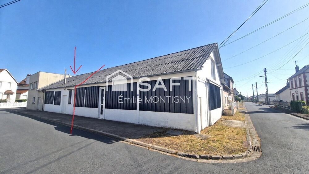 Vente Parking/Garage Bâtiment de 218m2 en deux niveaux - Possibilité d'acquérir 492m2 Dives-sur-mer