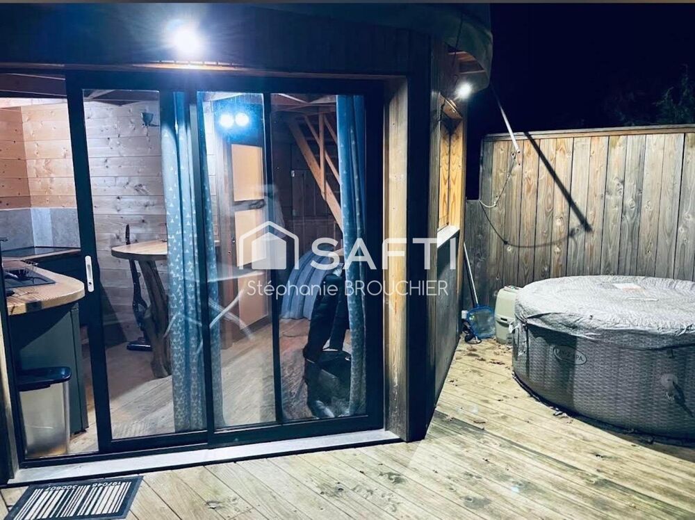 Vente Maison Lodge entièrement équipée avec terrain Saint-alban-auriolles