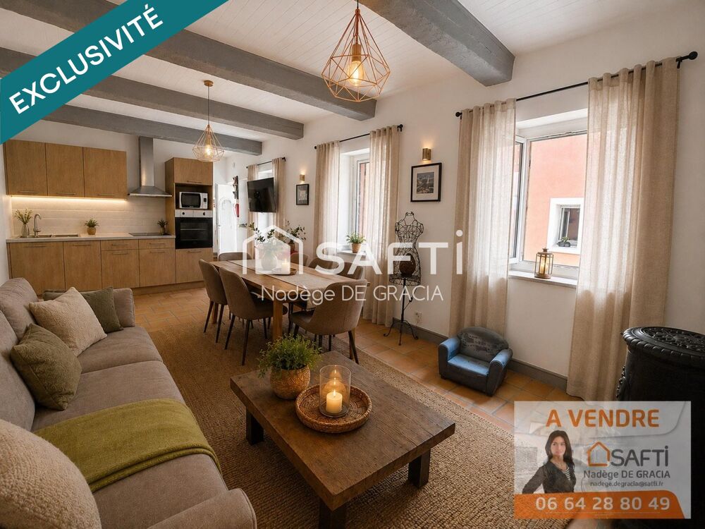 Coquette maison de ville T3 de 75m2