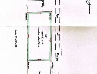  Terrain � vendre 758 m�