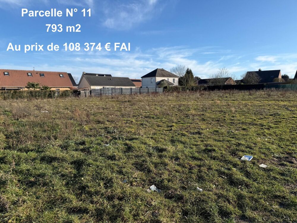 Vente Terrain Terrain à bâtir lotissement résidentiel Mericourt