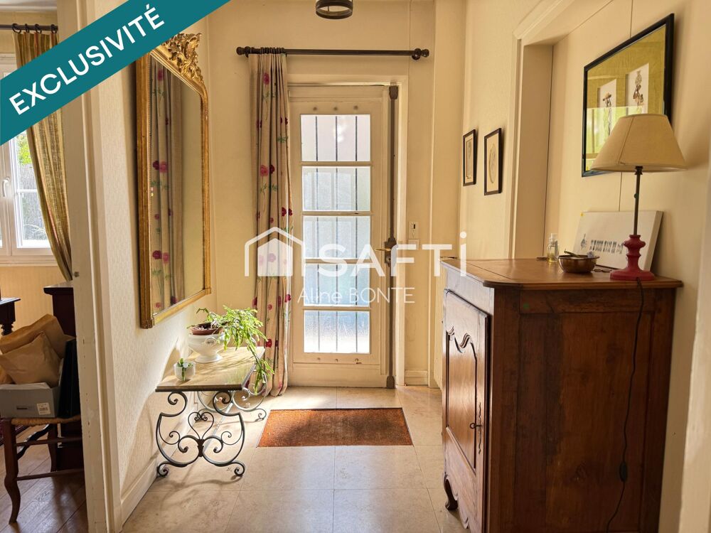 Maison familiale 5 chambres, jardin, sous-sol complet