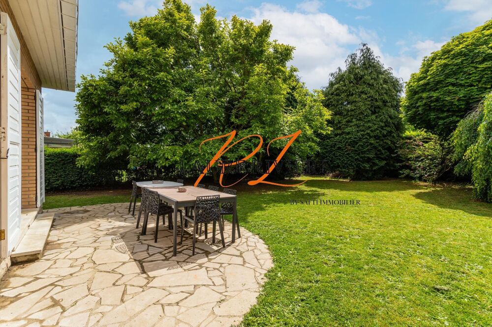 Maison individuelle 166 m²  Lompret limite Lambersart  Jardin plein sud de 997 m²