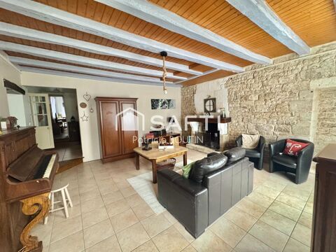   MAISON EN PIERRE 3 CHAMBRES + BUREAU GARAGE ET DEPENDANCE Maison - 6 pice(s) - 186 m