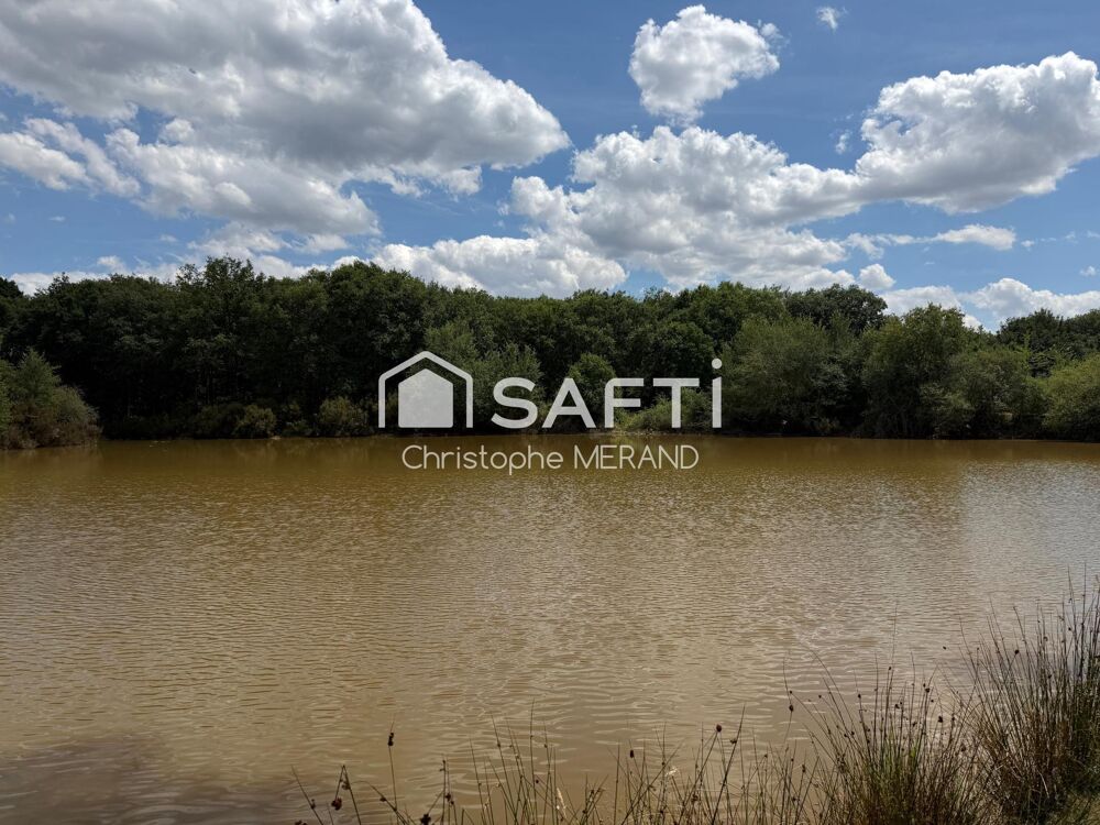 Vente Terrain ROND DU CHENE   Exceptionnel massif forestier de plus de 10 hectares avec étangs Dange-saint-romain