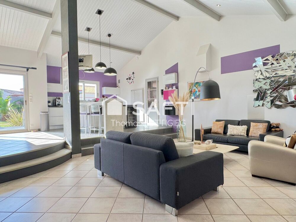 Vente Maison Belle propriété avec piscine, deux double-garages et carport. Geneston