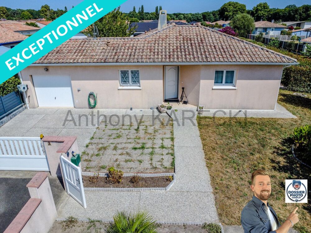 Vente Maison Grande pièce de vie + 3 chambres + grand garage + parkings Seyresse
