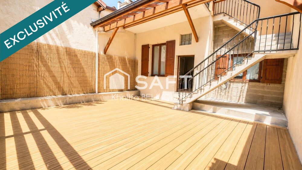 appartement avec fort potentiel en plein coeur de Belley