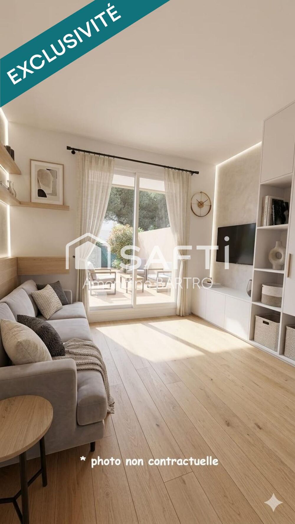 Vente Appartement Studio à rafraîchir avec cour privative, à 3 min de la mer ! La ciotat