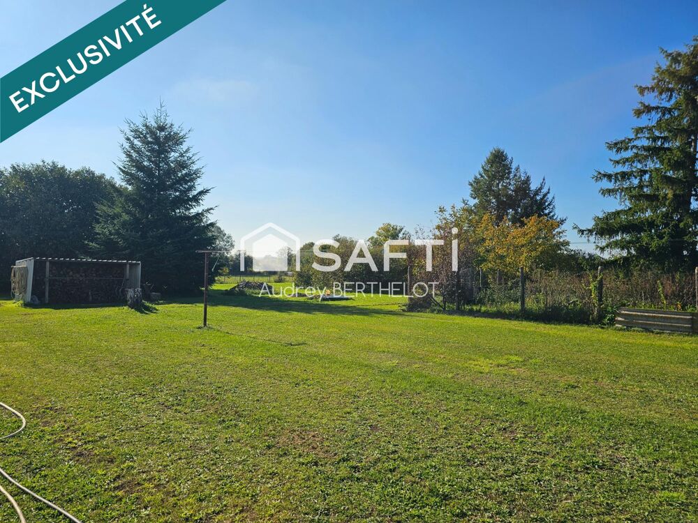 Maison 4 pièces 90m2 de plein pied sur terrain de 10 700m2