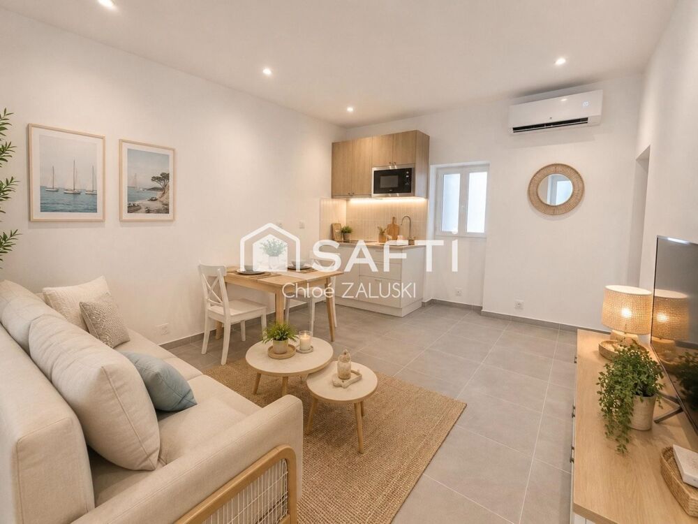 Vente Appartement Studio refait à neuf, triangle d'or à 50m de la mer Saint-raphael