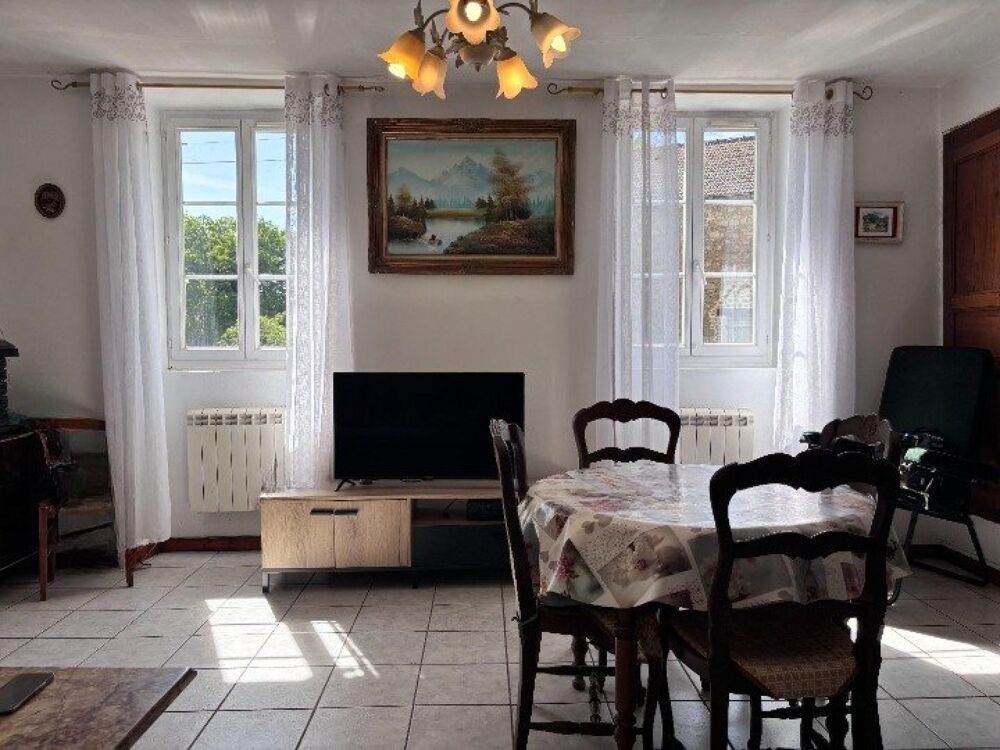 Vente Maison Maison mitoyenne en pierre, terrain et dépendance Masbaraud-merignat