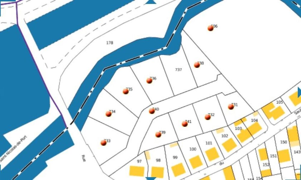 Vente Terrain Terrain Constructible 800m2 Dombasle-sur-meurthe