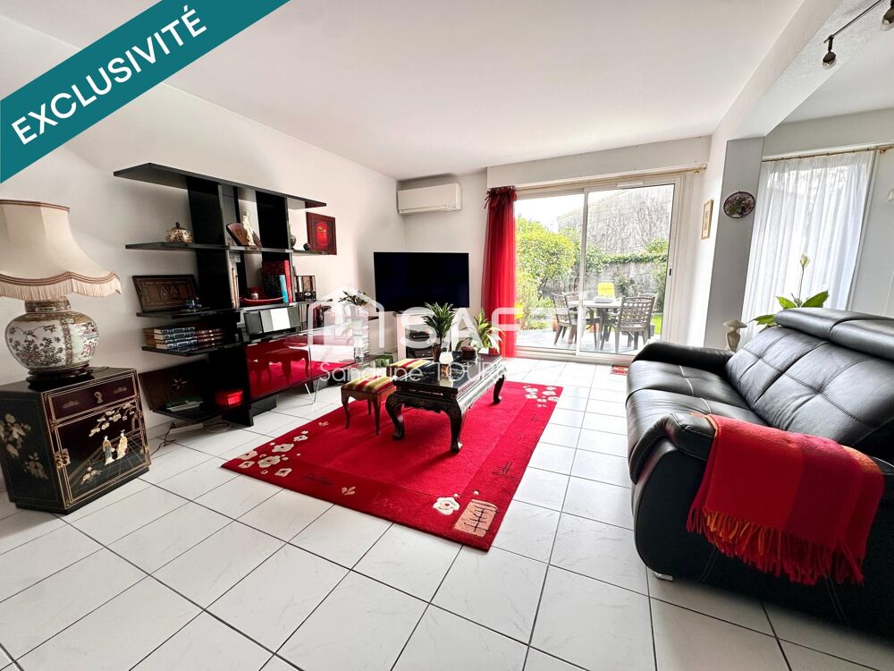 BORDEAUX-CAUDERAN : Maison contemporaine de 125 m², 3 chambres, bureau, jardin et garage