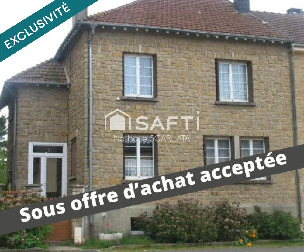 Maison familiale avec 3 chambres et jardin de 700 m²