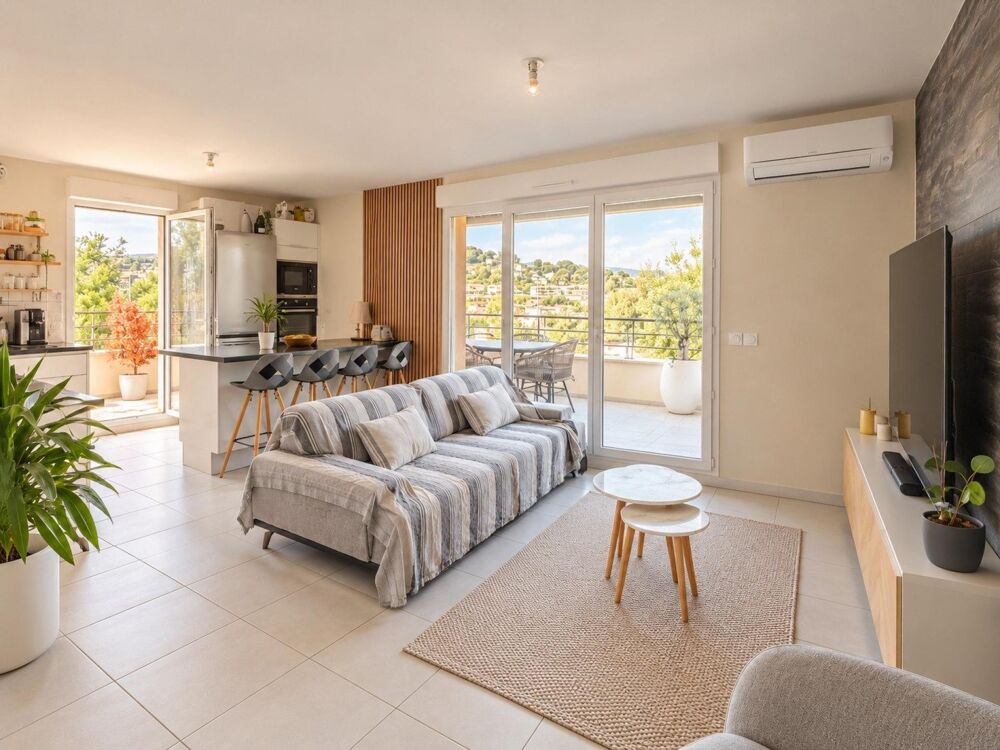 Vente Appartement Copropriété moderne appartement avec terrasse 40m² Marseille 13