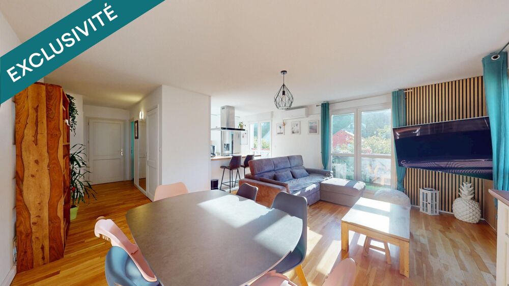 Vente Appartement T3 lumineux au dernier étage avec garage – Brunstatt-Didenheim 68350 Brunstatt-didenheim