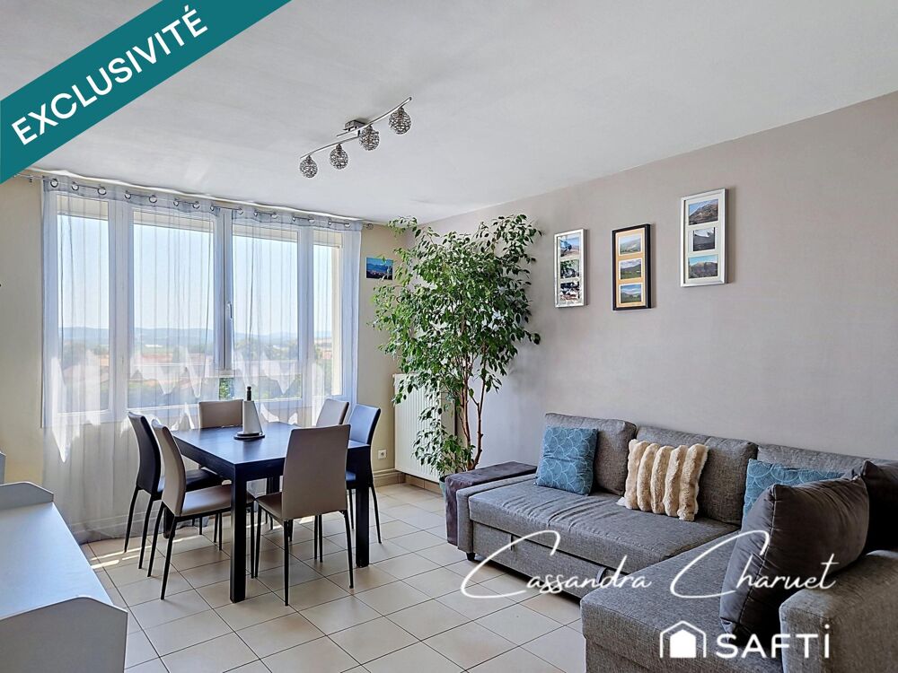 Appartement 4 pièces avec cave et parking