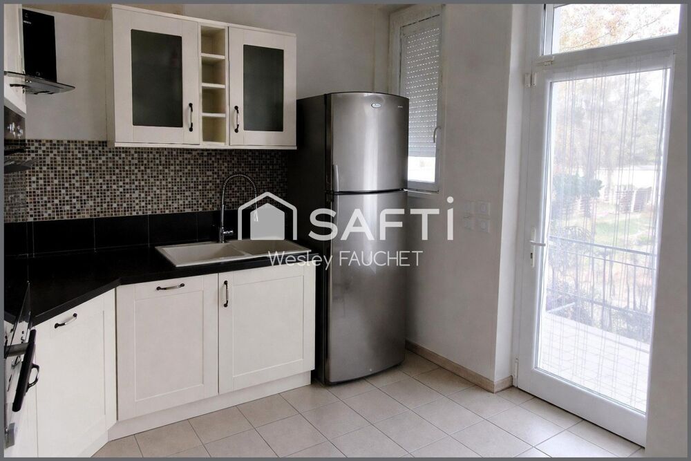 Vente Maison Maison de ville avec garage 105 m² – 3 chambres – Proche Belle-Isle Chateauroux