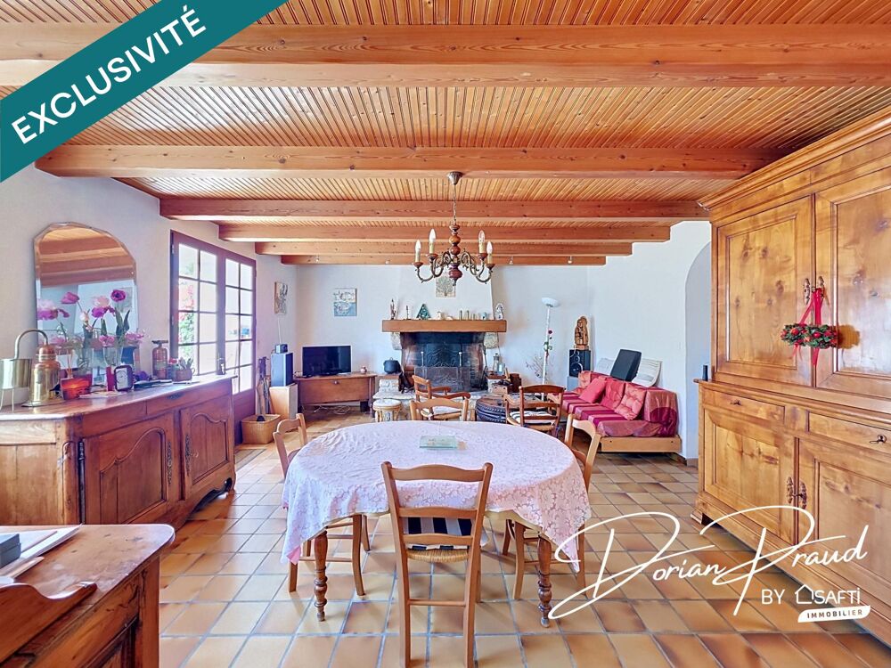 Maison 4 chambres + piscine sur un terrain de 730 m²