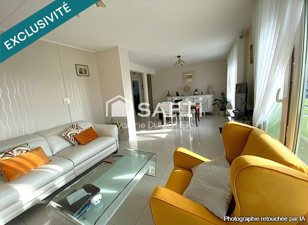 Magnifique appartement 3 pièces - 1 chambre - Balcon