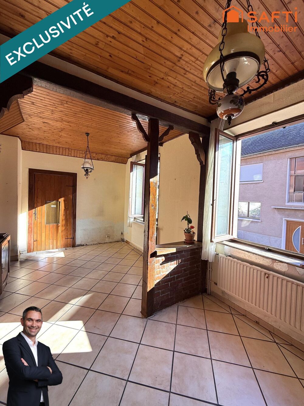 Jolie maison de 4 pièces à rénover sur 2,28 ares de terrain !